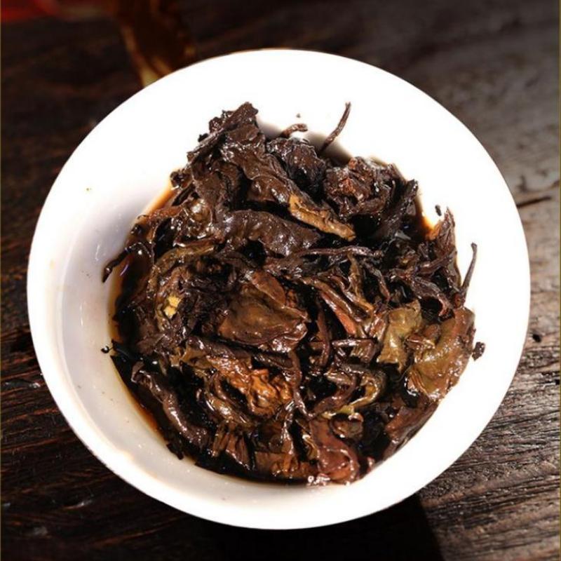 357g Yiwu Reifer Puerh Tee 2020 Jahr Alter Baum Pu-erh Gekochter Tee Yunnan Pu'er Tee
