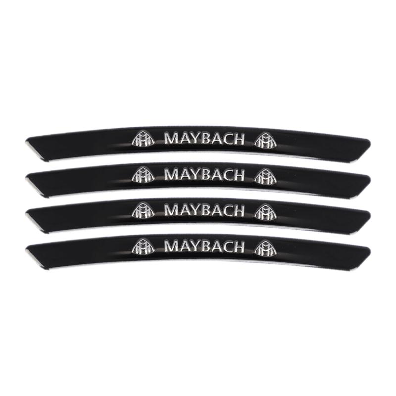 GLC GLB 4pcs AMG Emblem Car Wheel Sticker Rims Cover Decal Accessories For  Mercedes Benz Brabus Smart Maybach W204 GLC CLA W20