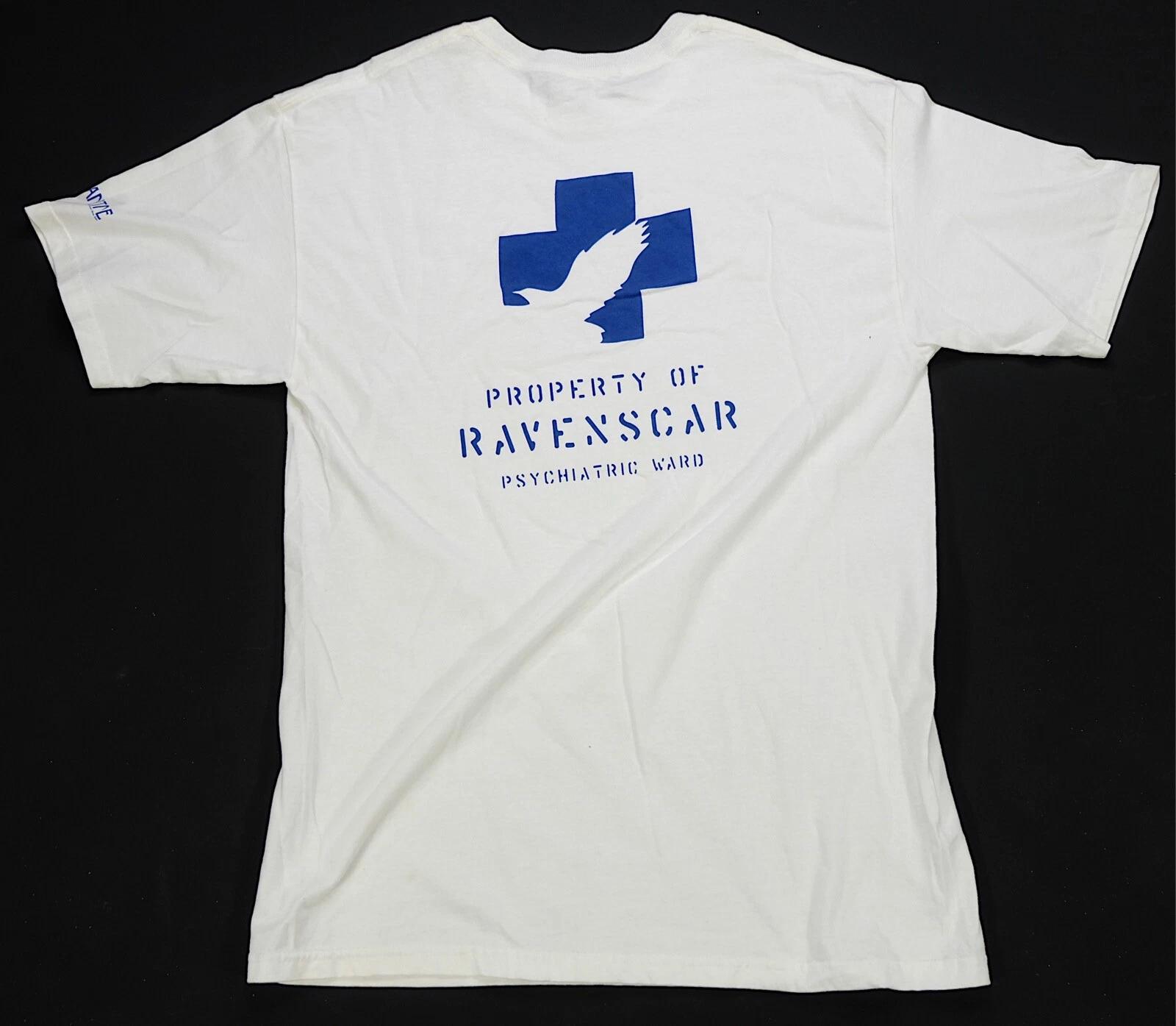 Rare VTG Property of Ravenscar Psychiatric Ward Arrow TV Show T Shirt 2000s SZ M 3XL