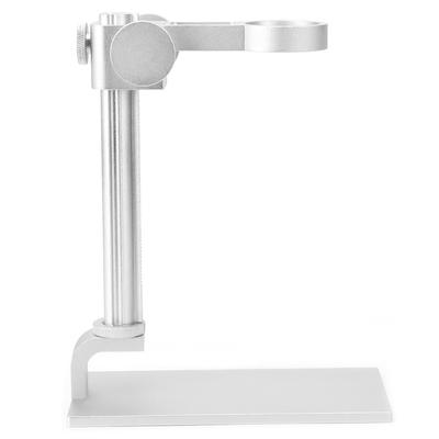 Adjustable Aluminum Alloy Stand Bracket Digital Electron Microscope Holder AccessoryWhite