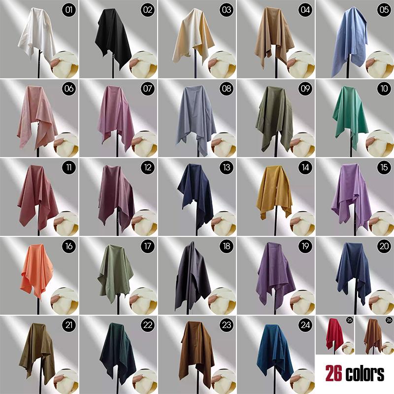 50*150cm Thicken Denim Cotton Fabric Anti Wrinkles Twill Wash Jeans Cloth For Sewing Trench Coat Jacket Apron Sofa DIY Material