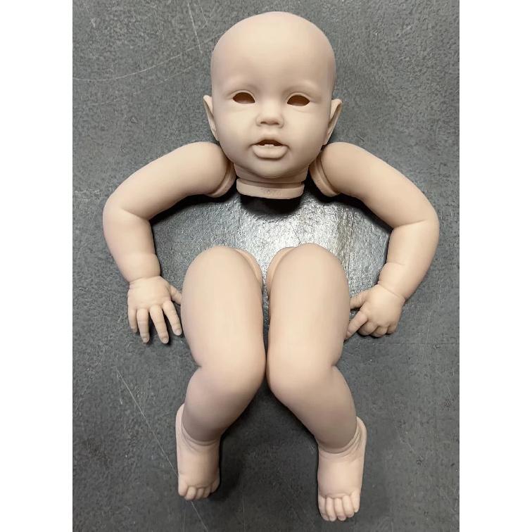 NPK Clearance Sales 24Inch Huge Baby Toddler Reborn Lottie kit Doll Unfinished Doll Parts included Cloth body and Eyes