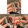 Vintage Silber Herzform Handkette Mit Zirkonia Für Damen Mode