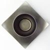 Nagao Ochoco Sake Glass 65ml Titanium with Saucer Spilled Sake Set SAKEMOOD Made in Japan