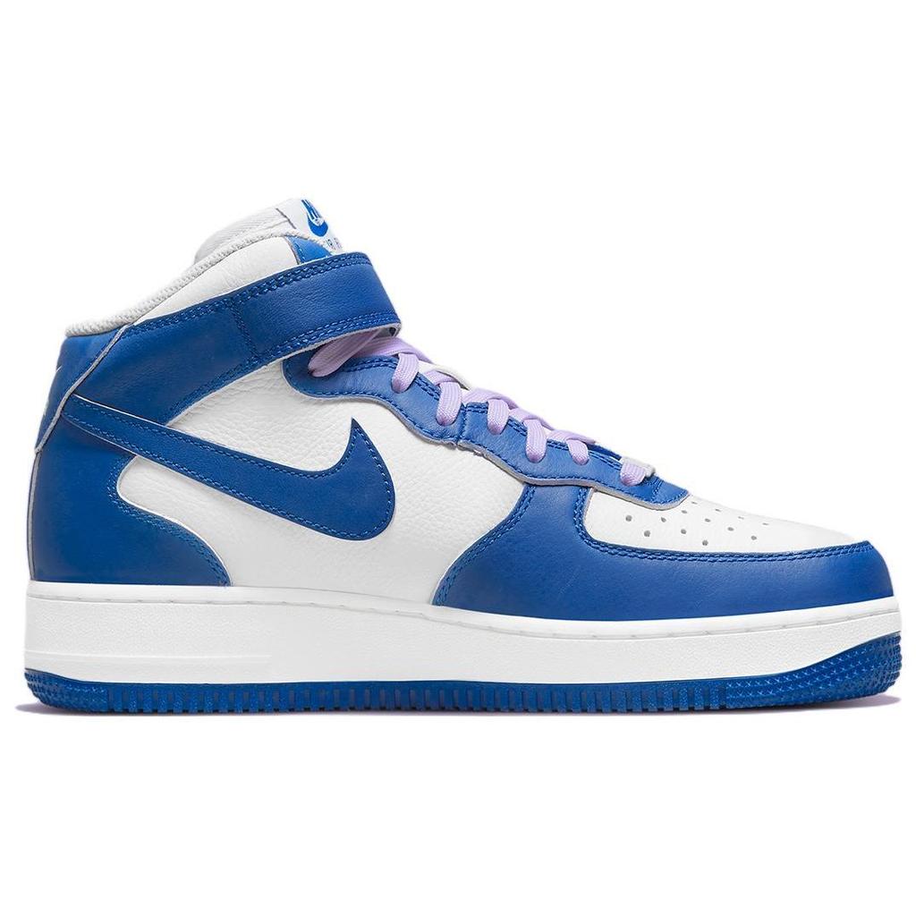Nike  Air Force 1 07 Mid Military Blue Doll Women Sneakers White Sail DX3721-100