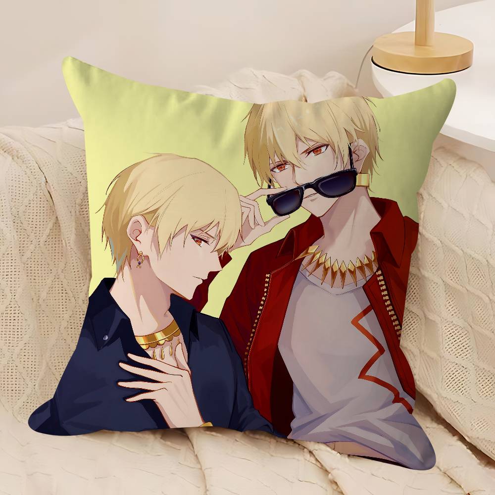 

Аниме FATE Гилгамеш Наволочка Съемная Моющаяся Наволочка – Всесезонный Мягкий Лен 12x12Inch