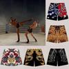 China Chinese Retro Dragon Muay Thai Boxing Kickboxing Shorts 3D Print Training Unisex Men Women Quick Dry Fitness Gym Sport Workout Casual Streetwear