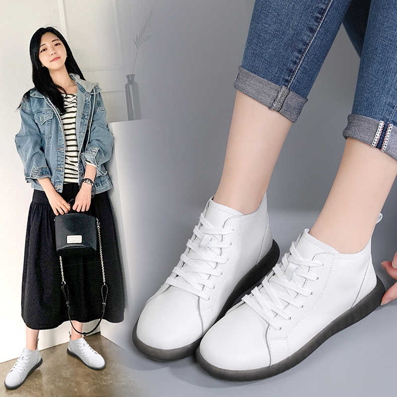 Fashion Flatform Round Nose Woman Running Shoes Tennis Sneakers Womans Footwear For Women Sports Fit Kit Tenisfeminino Trainners