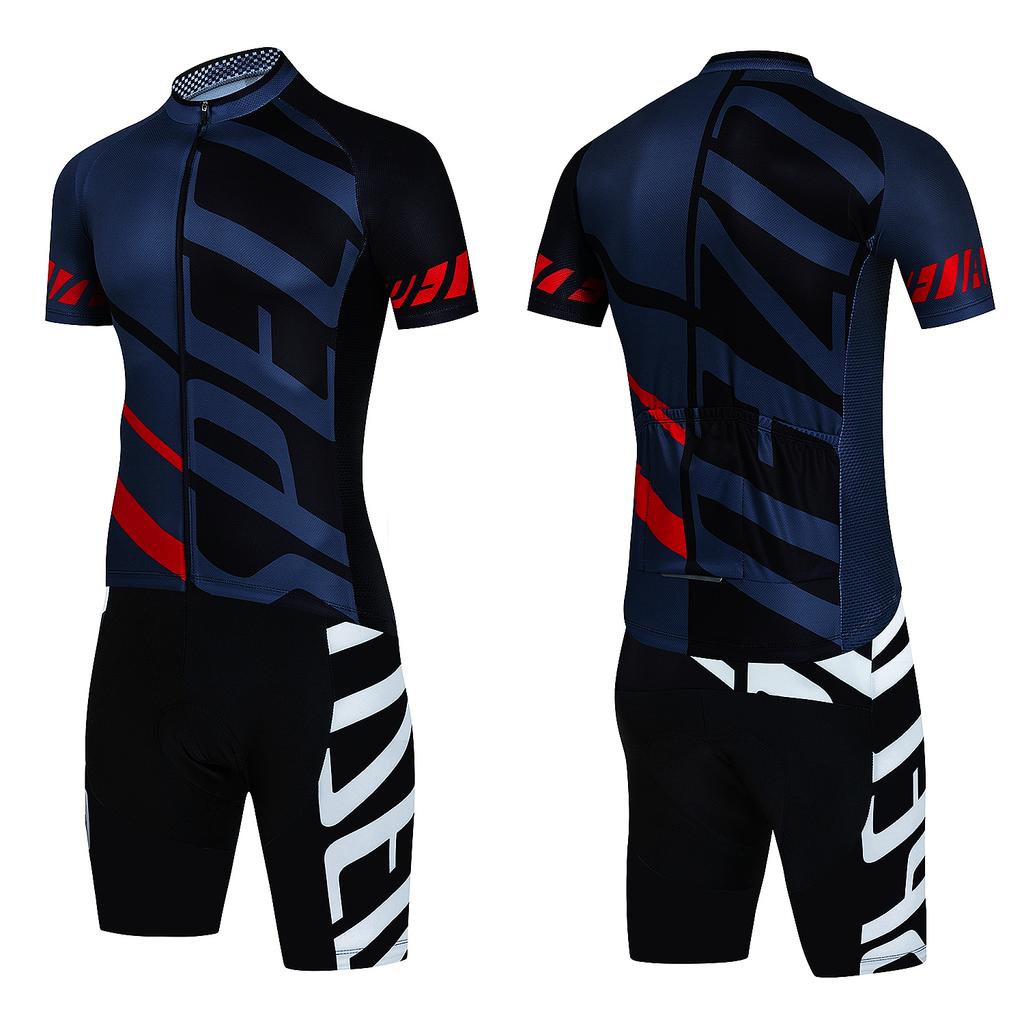 2023 Pro Team Cycling Jersey Set Summer Short Sleeve Breathable Men MTB Bike Cycling Clothing Maillot Ropa Ciclismo Uniform Suit