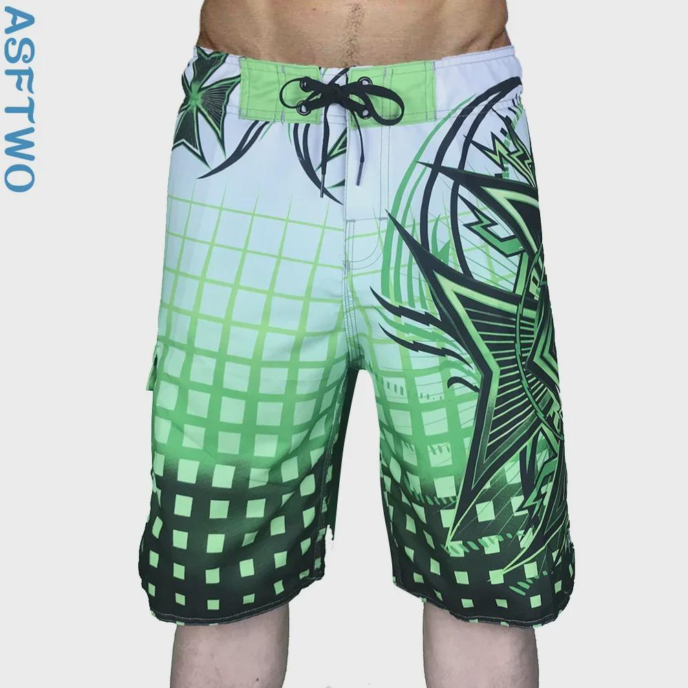 Men's Quick-Dry Plaid Beach Shorts - 2023 Summer Travel Collection (4 Colors)