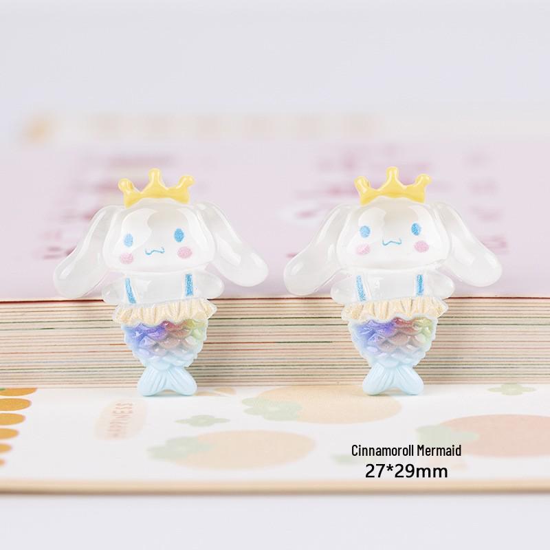 Sanrio Mermaid Resin Accessories DIY Phone Case & Clog Patches