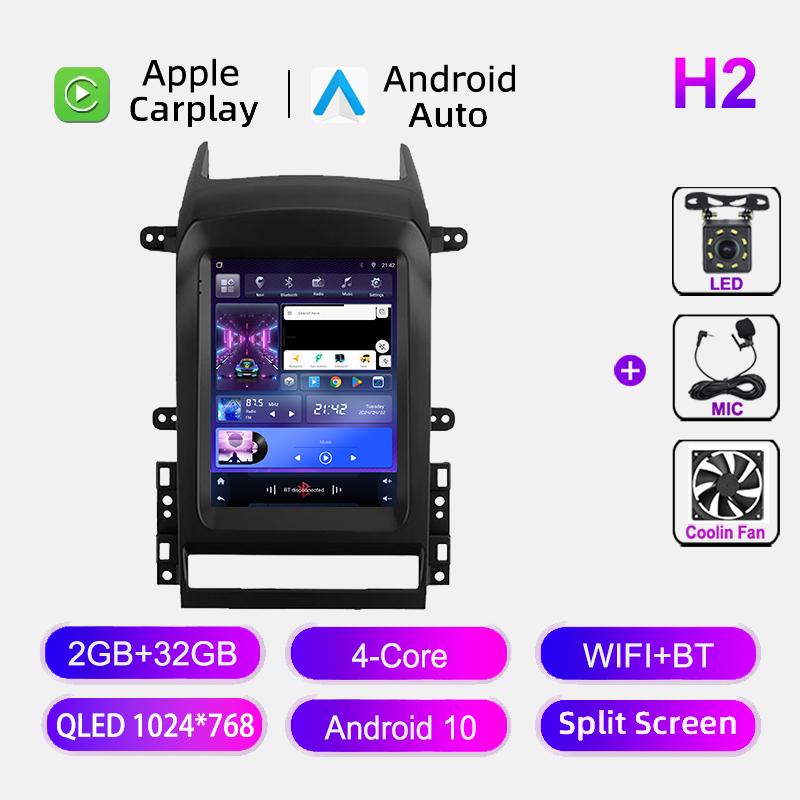 

9.7 Android 12 Радио для Chevrolet Captiva ICH 1 2006 - 2011 Мультимедийный Плеер 2din GPS Навигация Carplay Авто Стерео