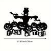 Metal Halloween Decorations Skeleton Wall Art