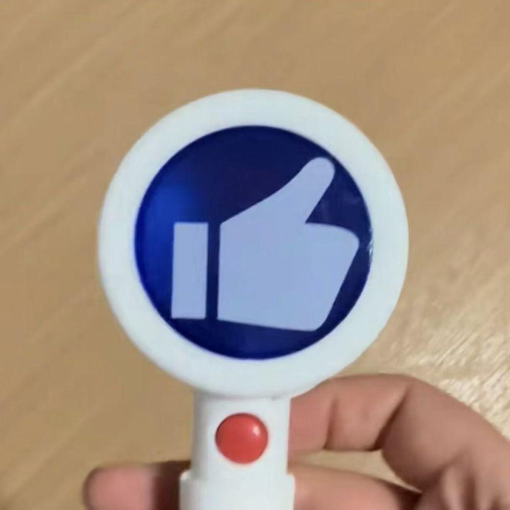 Double-Sided Sound Toy Electronic Desk Ornament Novelty Hand Paddle Toy Tabletop Use
