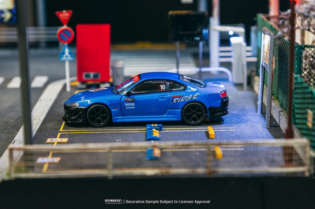 Speedmaster Japan TARMACWORKS VERTEX Silvia Tarmac Works 10th Anniversary Finished Model 1/64 (S 15) T64G-023-10TH