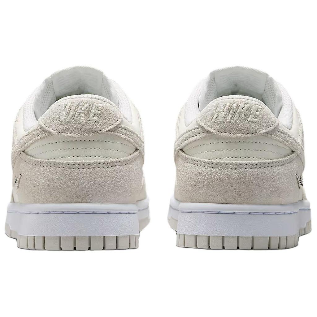 Nike Dunk Low SE Sail White Metallic Silver Men Sneakers Grey White-Metallic-Silver-Vast-Grey IO4244105