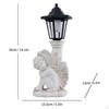 Engelfigur mit Solarlichtfunktion 5,3x5,1x14,2 Zoll Außendekoration für Geschenke