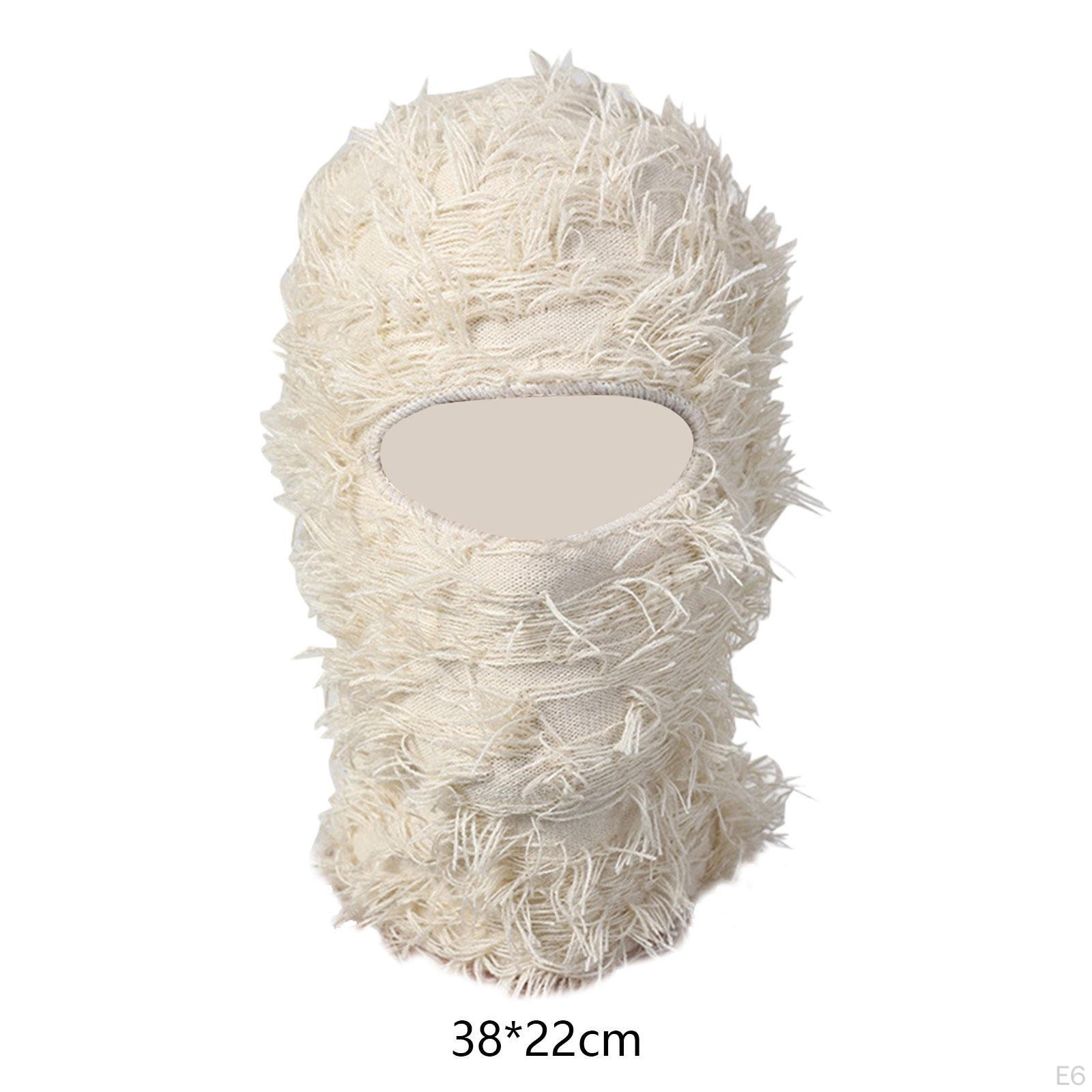 , Утеплитель для шеи, теплый, ветрозащитный, лыжный чехол для лица, полная шапка для скалолазания, катания на коньках, езды на велосипеде, бежевый — фото 8