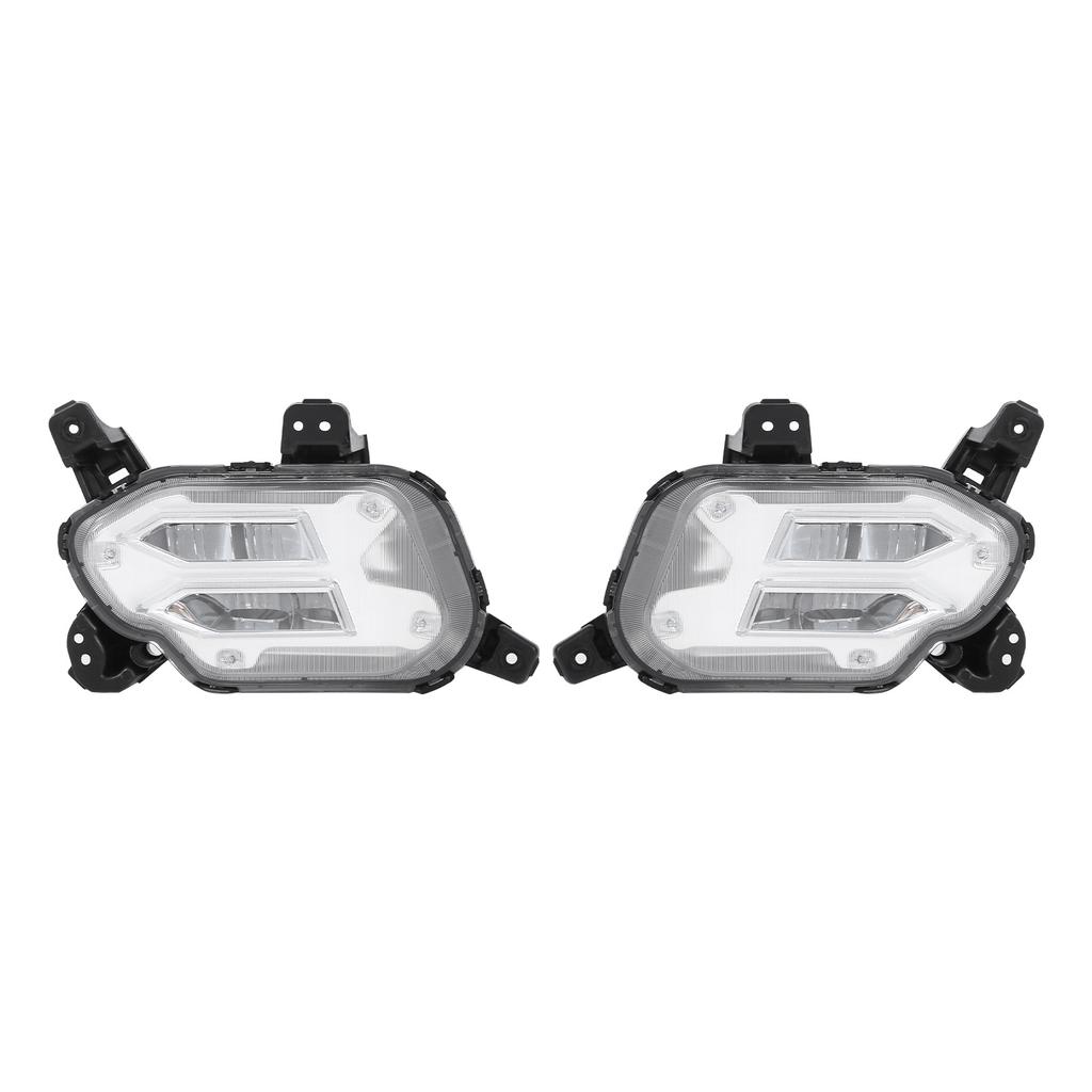 2 st LED varselljus Framstötare IP65 Vit Ljusfärg 12V Ersättning för KIA Sorento 2021