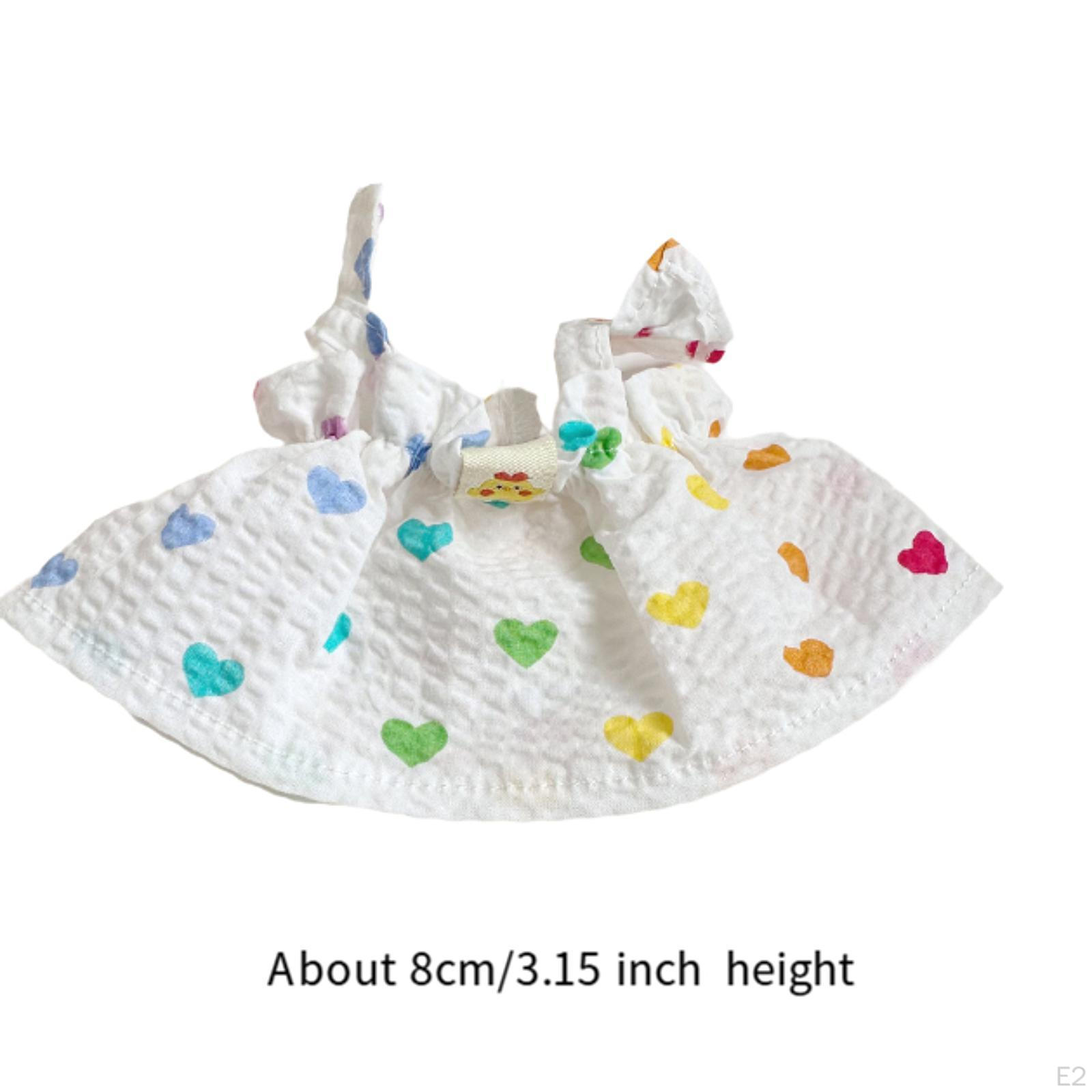 Милые куклы платья костюмы мягкие мультфильм мода плюшевые аксессуары подвески наряды — фото 4