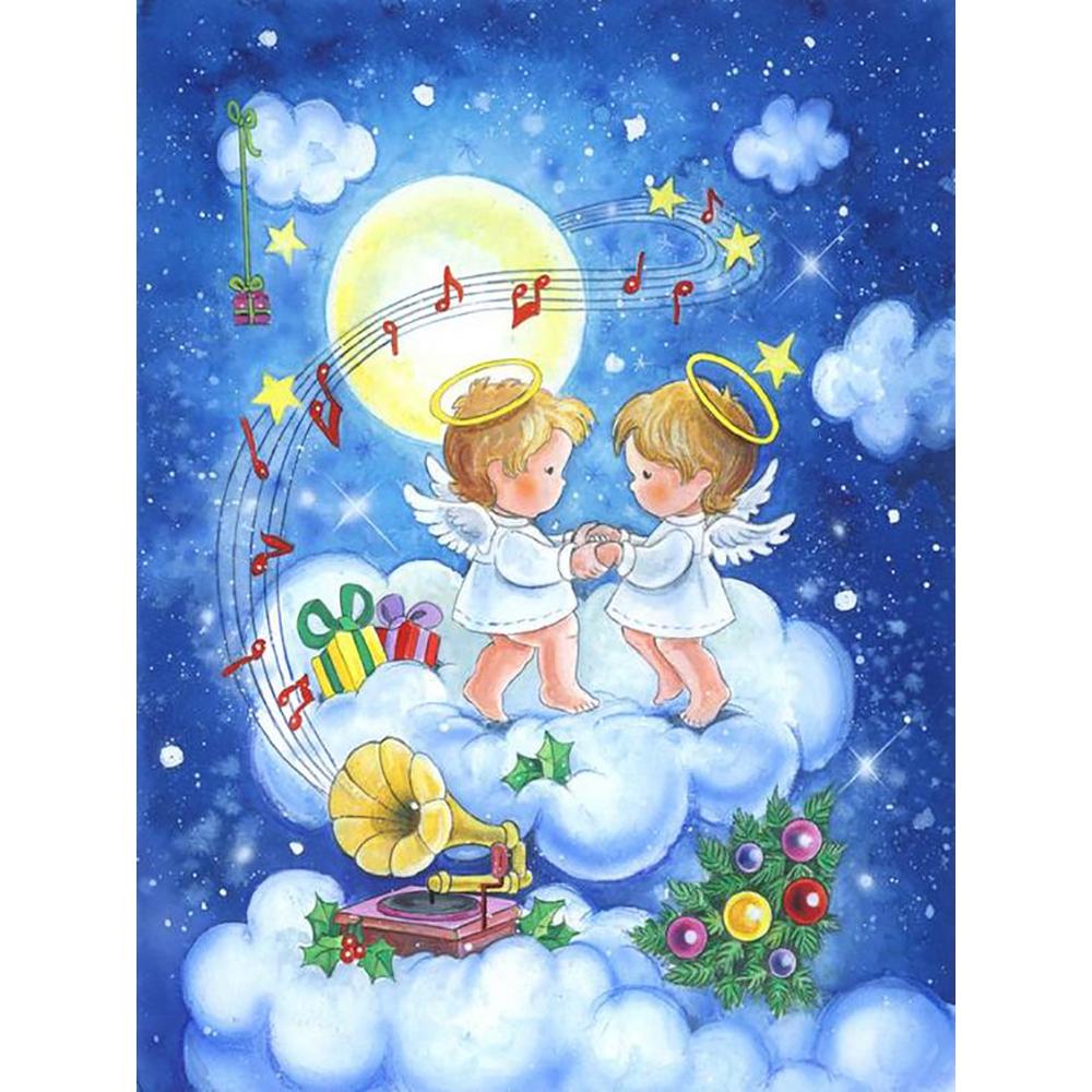 Diamond Painting Christmas Teddy Bear Picture Of Rhinestone Diamond Embroidery Cartoon Mosaic Handmade Christmas Gift