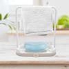Kitchen Detachable Bar Towel Drying Rack Storage   Rack for Dishcloth Sponge Soa(Beige)
