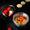 Disposable Transparent Plastic Bowls 400ml (50-pack)