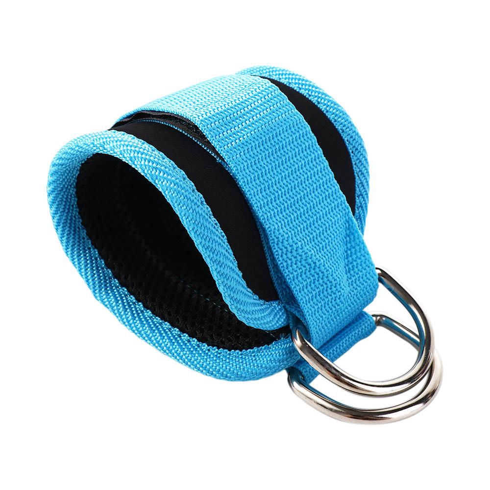 Ankle Buckle Double D-Ring Ankle Cuffs Leg Strength Trainer Cable Ankle Straps Gym Workouts