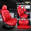 Full Surround Five-Seat Car Cover - Genuine Leather, All-Season Cushion for Any Model