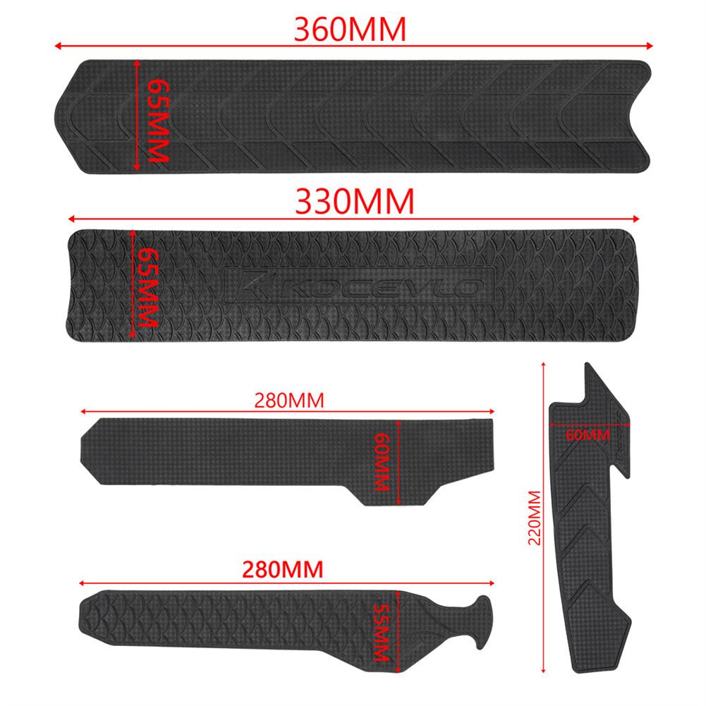 Bike Chain Protector Bicycle Frame Chainstay Pad MTB Road Bike Sticker Guard Frame Scratch-Resistant Cover Cycling