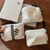 Retro Lace Embroidered Cosmetic Organizer Bag Mini Women'S Makeup Bag Portable Coin Purse Wallet Cosmetics Lipstick Storage Bag