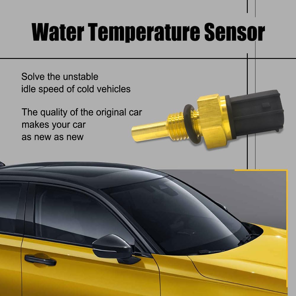 37870-PNA-003 37870-PLC-004 Coolant Temperature Sensor Fit for Honda Civic Element 2001-2011,Accord CR-V 2003-2007,Pilot RL TSX,37870PNA003