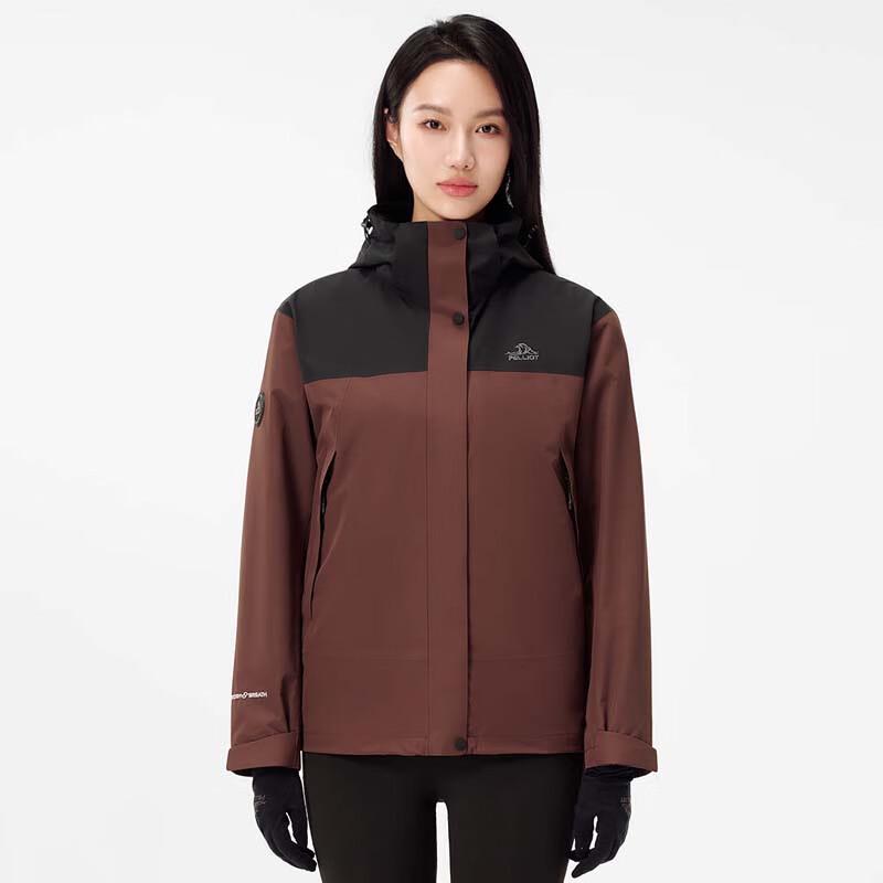 PELLIOT Women's Outdoor 3-in-1 Waterproof Hardshell Jacket
