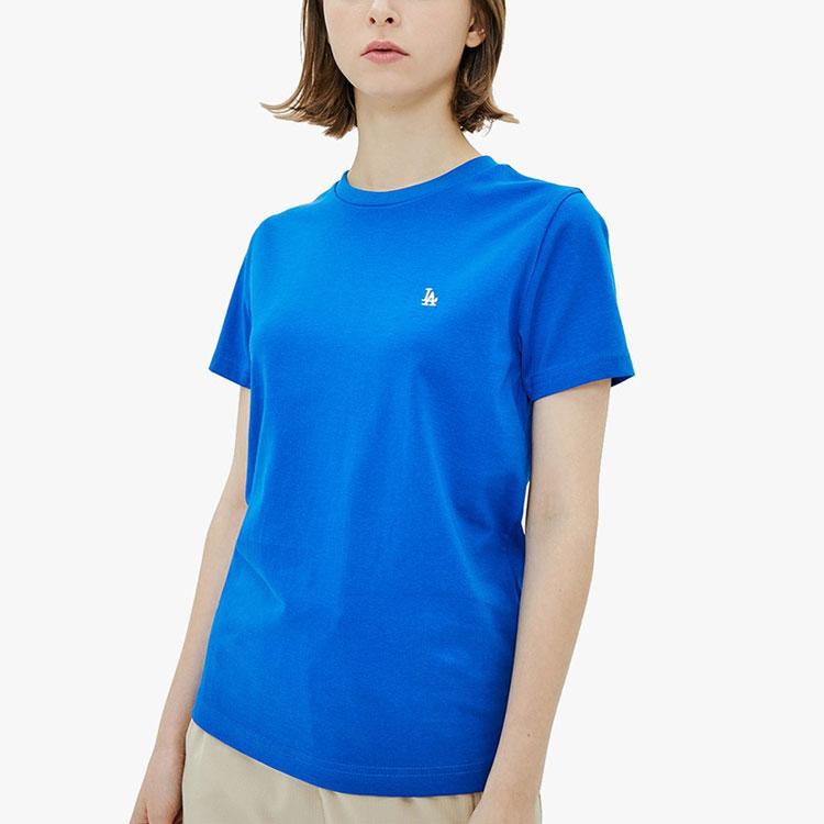 New MLB Straight T Shirt Women's Blue 31TS01031-07U