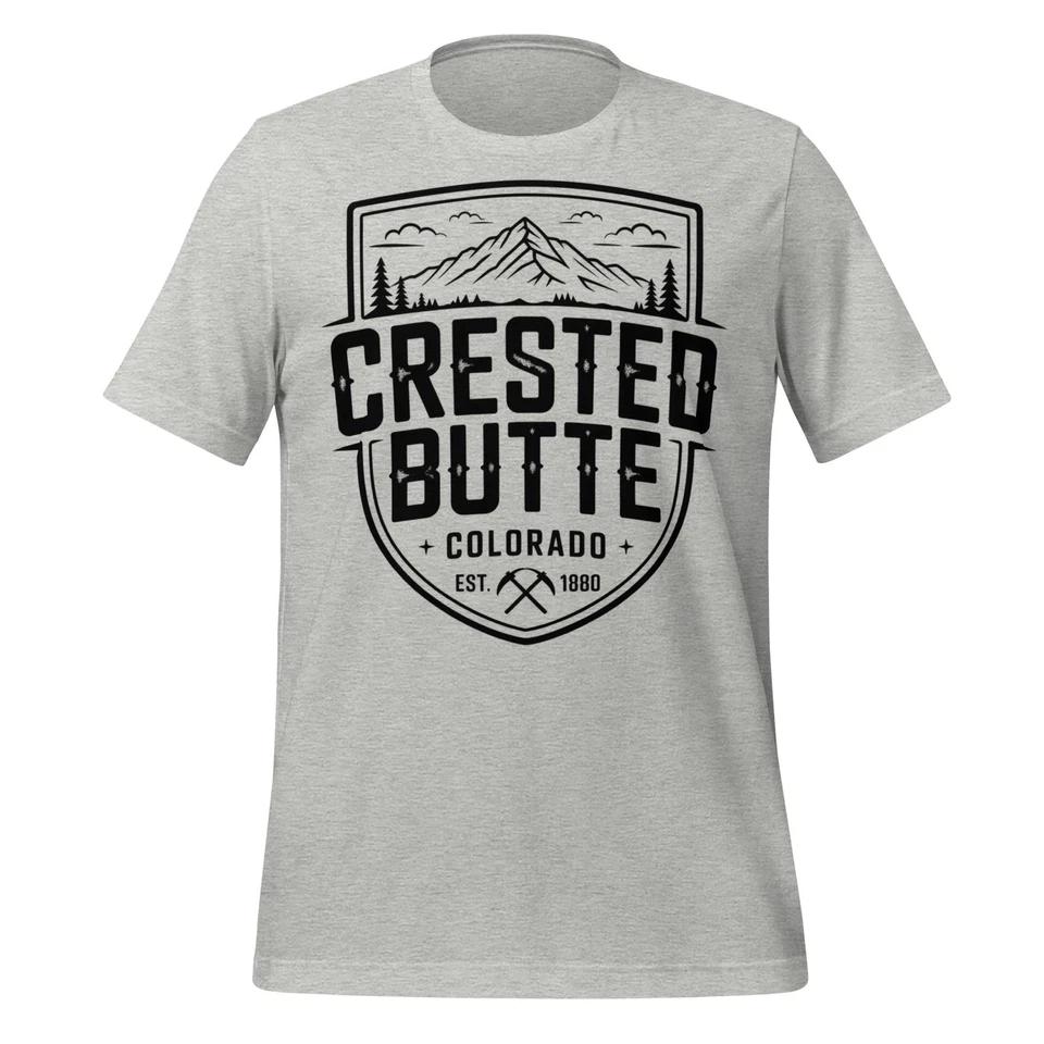 

Crested Butte Colorado T-Shirt Mountain Nature Hiking Outdoors Souvenir Tee L