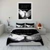 White angel wings pattern. Bedding sets Duvet cover sets Duvet covers Pillowcases(1 * Duvet Cover 2 * Pillowcases without duvet insert)