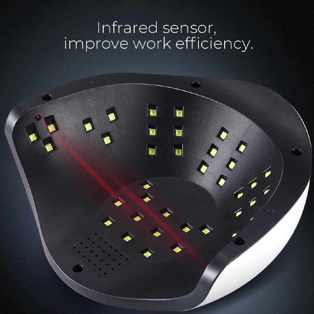 LED Nail Lamp with 42 Pcs Leds For Manicure Gel Nail Dryer Drying Nail Polish Lamp Manicure Tools 120W