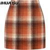 IHUASU Women's Fashion Casual Summer Spring Skirt