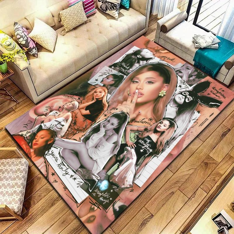 Ariana Grande Carpet Rug for Living Room Bedroom Home Sofa Decoration,Kids play Nonslip Floor Mat