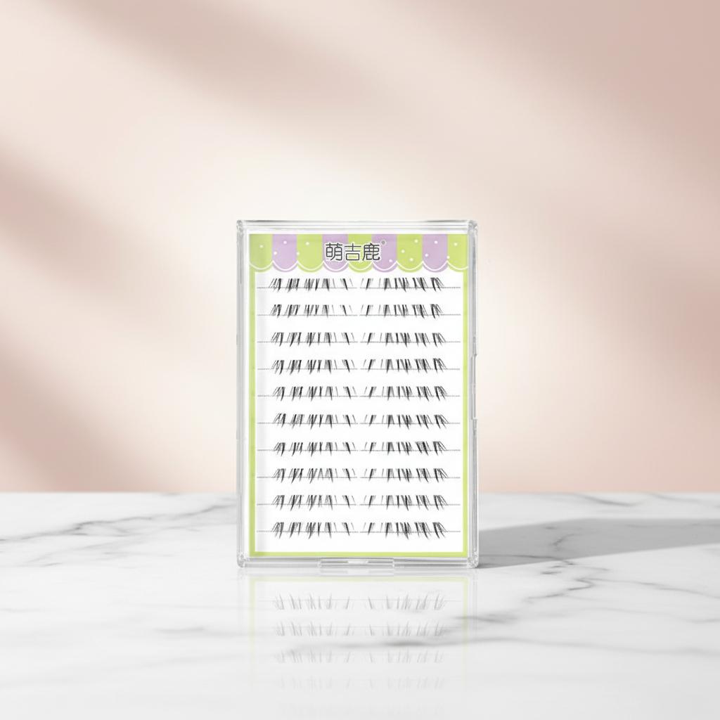 7-9mm Natural Foxy Style Lower Eyelashes for Sweet and Cool Makeup