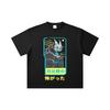 260 GSM Double Yarn 32 Count 100% Cotton Kaiju No 8 V20 Kafka Print Unisex Heavy Cotton T Shirt