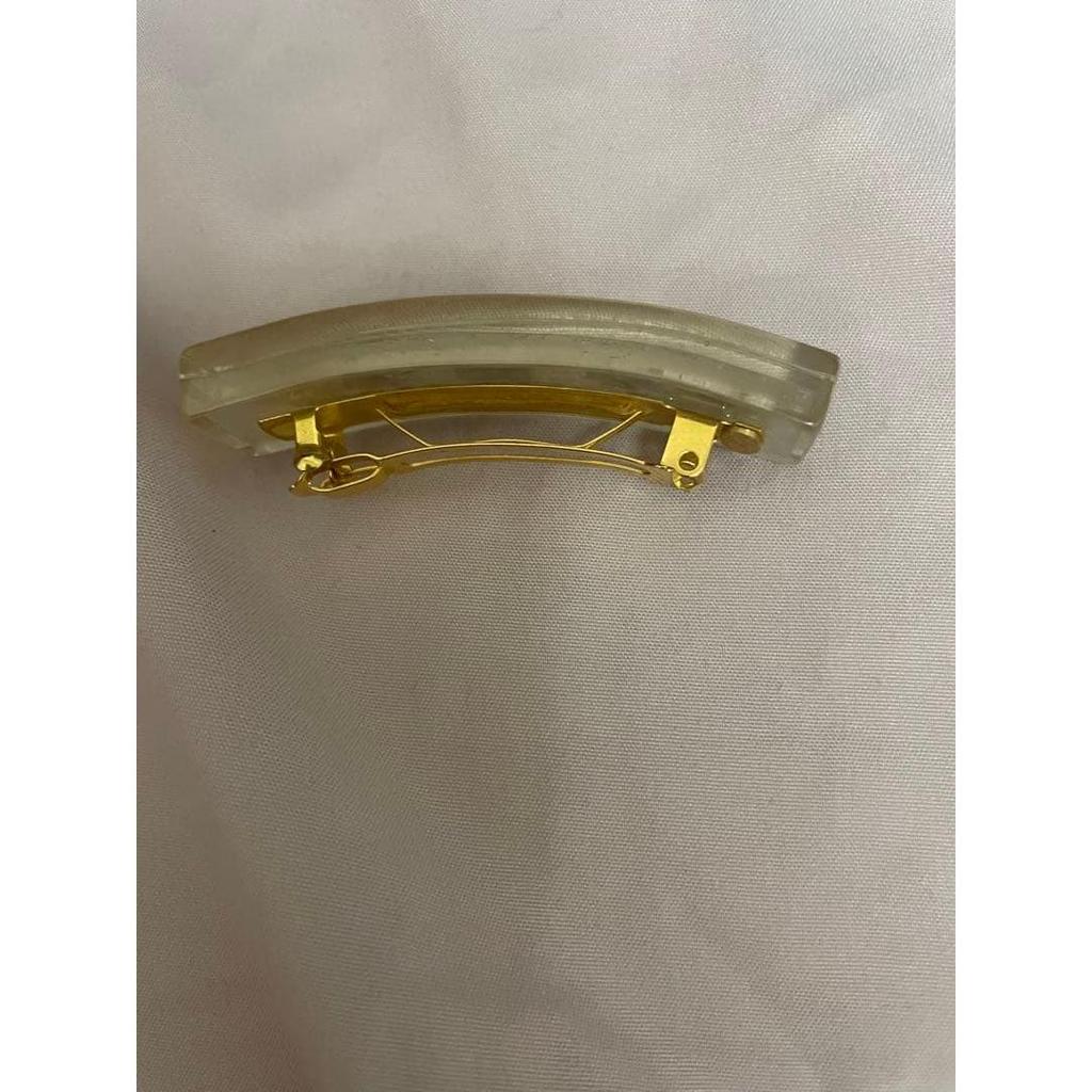 Used CHANEL Hologram Barrette Coco Mark Vintage