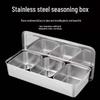 Beifu Modern Countertop 3-Compartment Seasoning Box Set