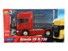 WELLY SCANIA V8 R730 RED 1:64 68020