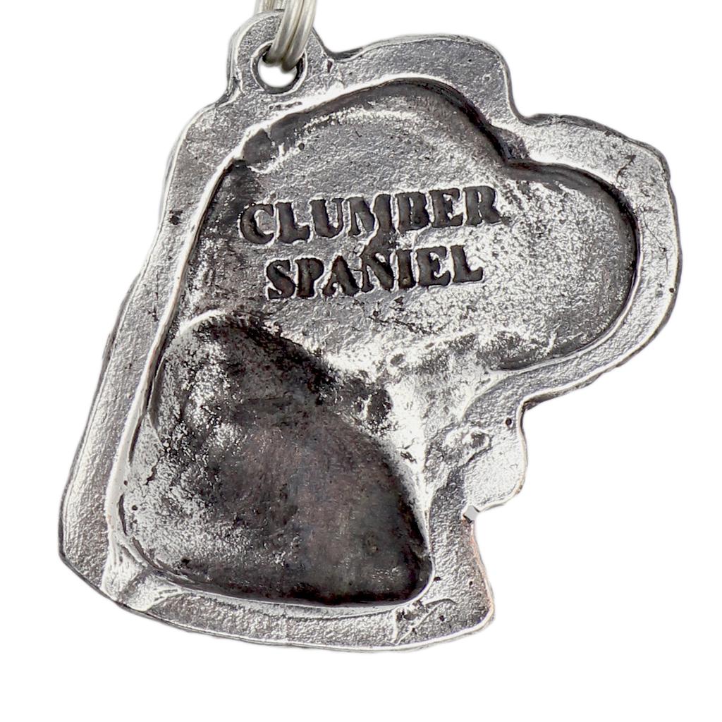 Clumber Spaniel I - Necklace with dog, silver-plated pendant for dog fan, unique jewelry by Art-Dog brand