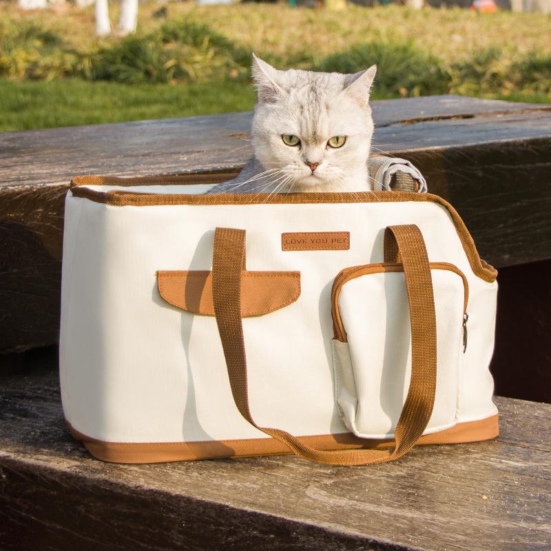 Pets Small Dogs Cats Carrier Bag Outdoor Transparent Breathable Pet Puppy Backpack Slings Handbag Accessories