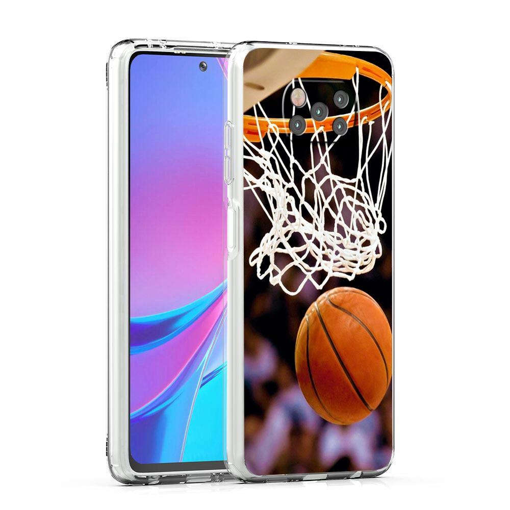 Basketball Basket Number Phone Case For Xiaomi Poco X3 NFC F3 M3 X4 X5 Pro 5G Mi 11 12 Lite Ultra 11T 11X 12T Pro 11i Soft Cover