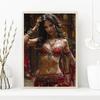 Vibrant Exotic Passion Ethnic Dance Art Posters Canvas Printing Oil Painting Living Room Bedroom Walls Home Decoration Frameless