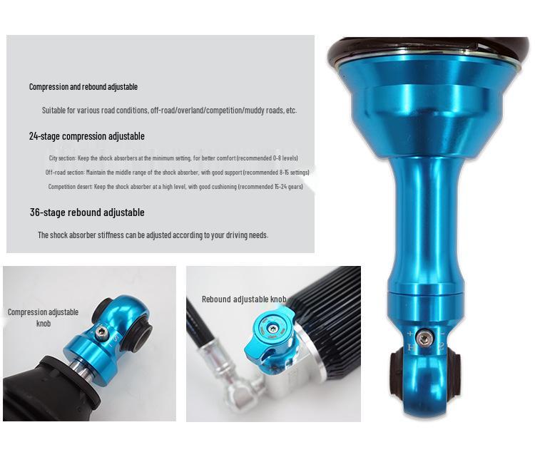 Auxiliary Shock Absorber Bracket for Tank 300 and Great Wall Cannon Off-road Trucks