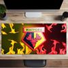 Watford Crest Design Mouse Pad, Gaming Mouse Pad, Keyboard Pad, Desk Decor for Computer Notebook Fan Gift Birthday Gift